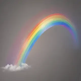 transparent background rainbow clipart