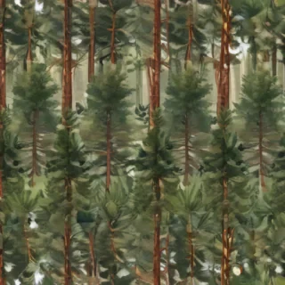 pine trees transparent background