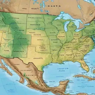 show me a map of the u.s.
