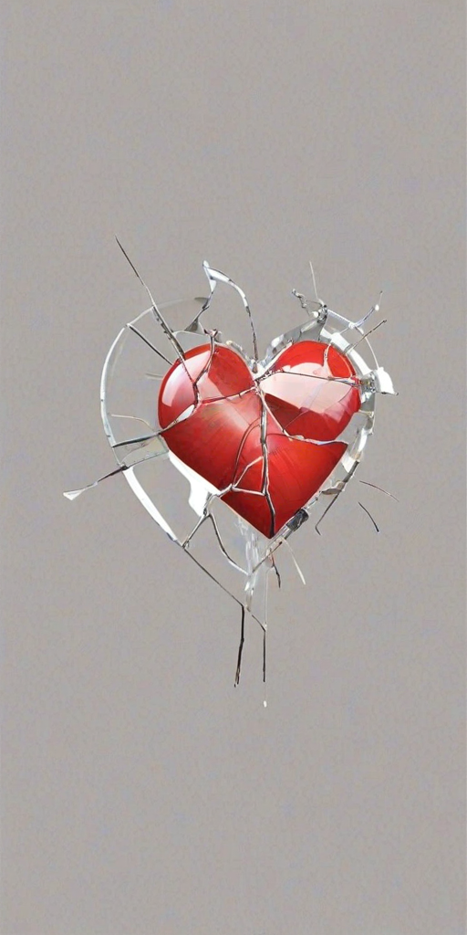 broken heart transparent