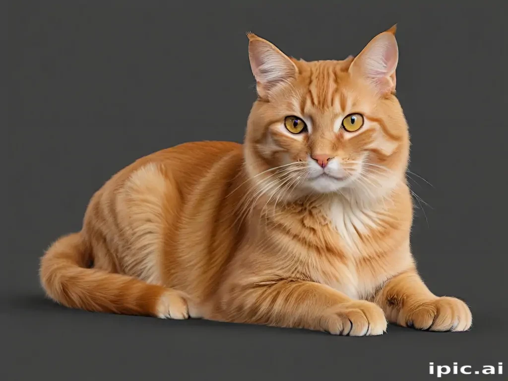 orange cat png