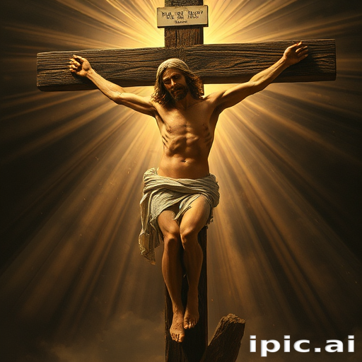 jesus christ on the cross pictures