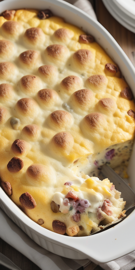 breakfast casserole with cream cheese