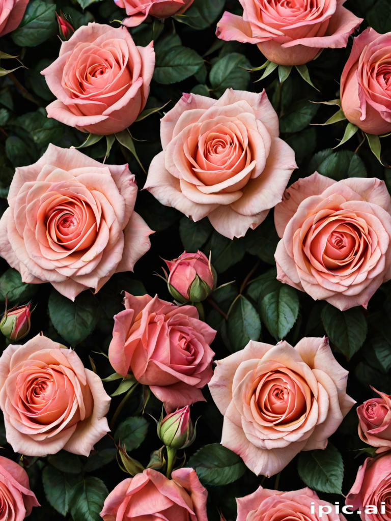 roses background