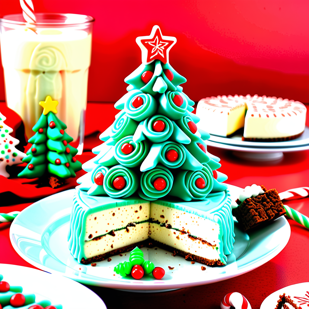 little debbie christmas tree cake cheesecake