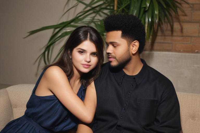 weeknd selena gomez
