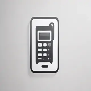 phone icon white