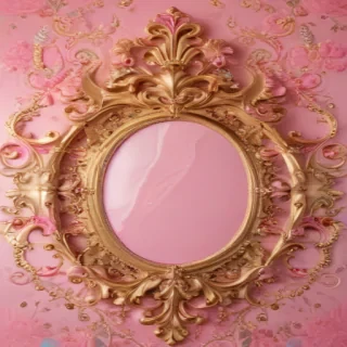 background pink and gold