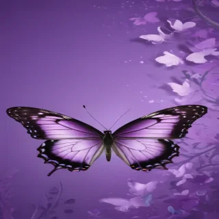 butterfly purple background