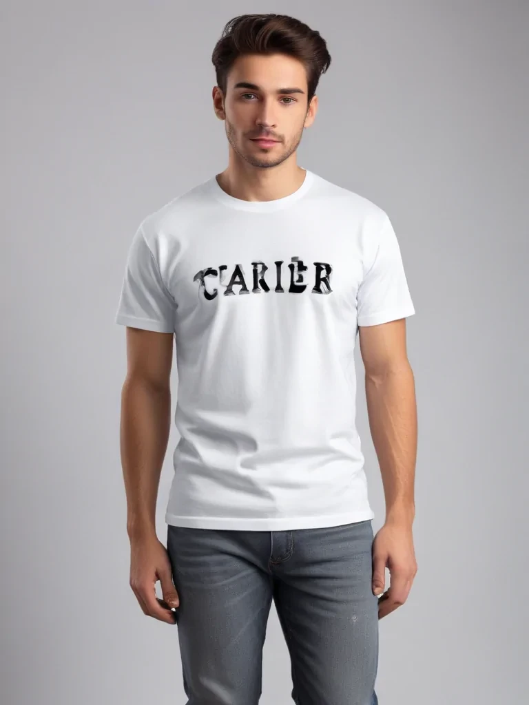 white t shirt transparent