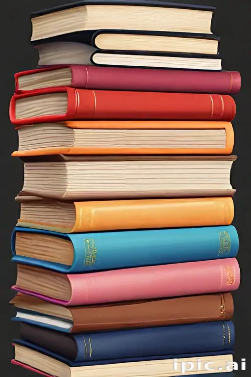 stack of books clipart