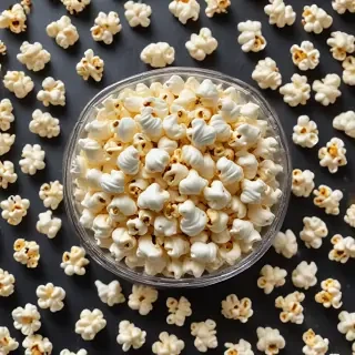 transparent popcorn
