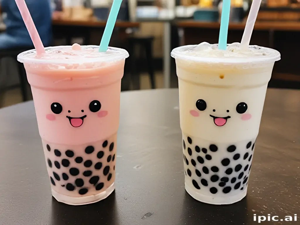 boba tea cute