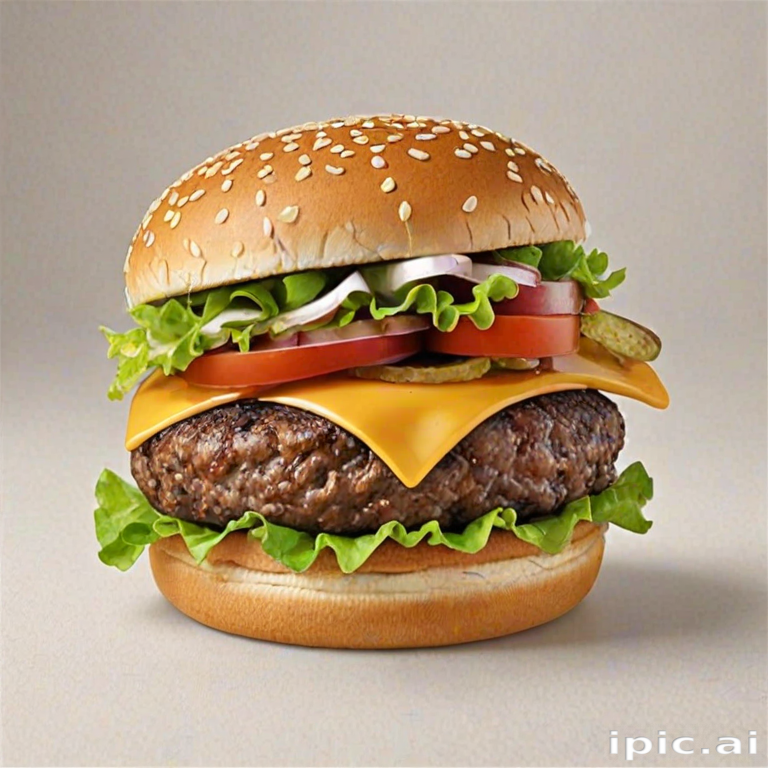 burger clipart black and white