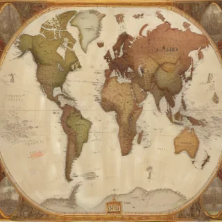 world map picture