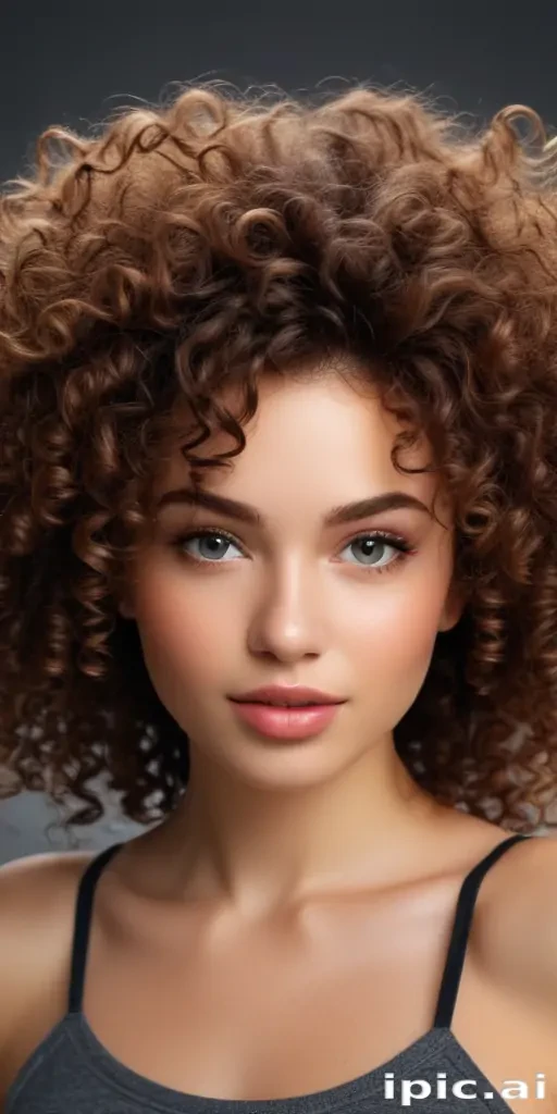 curly hair png