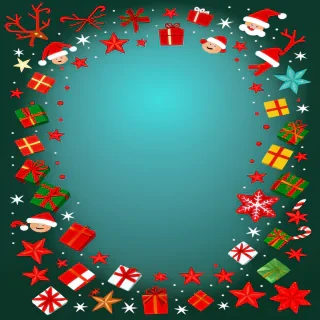 christmas reef clipart