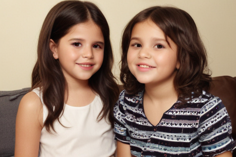 selena gomez and little sister