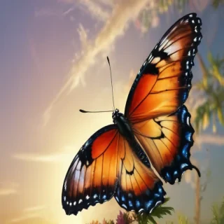 background butterfly