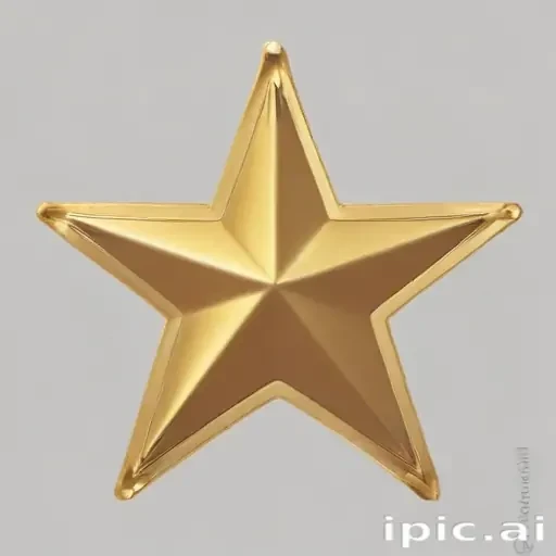 gold star sticker png