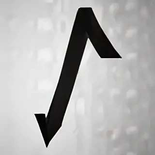 downward arrow