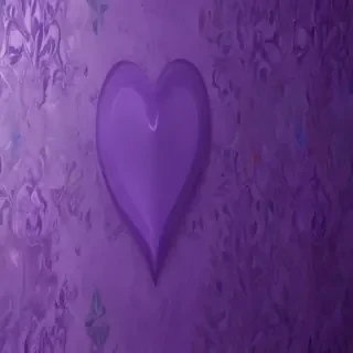 purple heart pattern wallpaper
