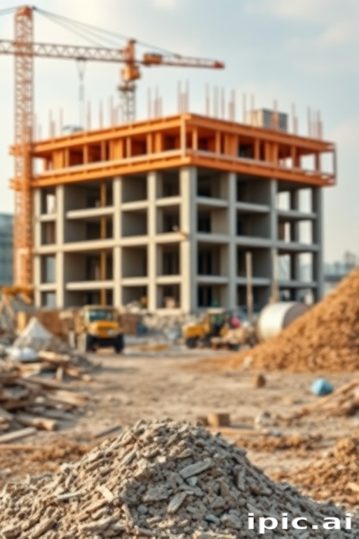 construction site background