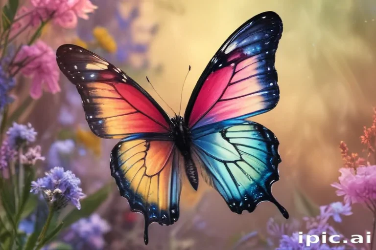 butterflies transparent