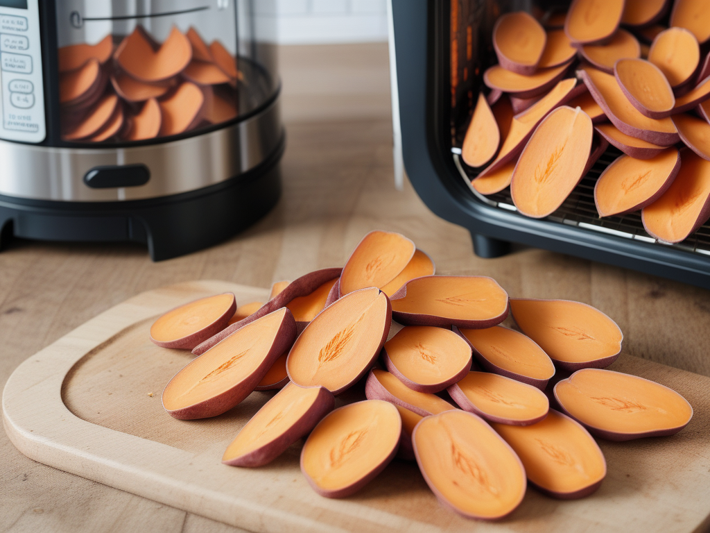dehydrating sweet potatoes for dogs
