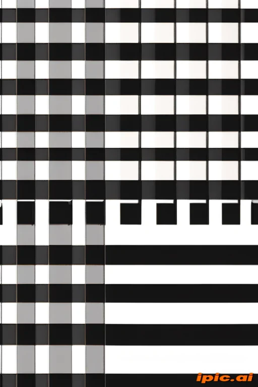 black and white checkered background