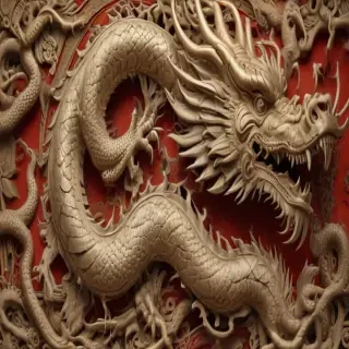 chinese dragon background