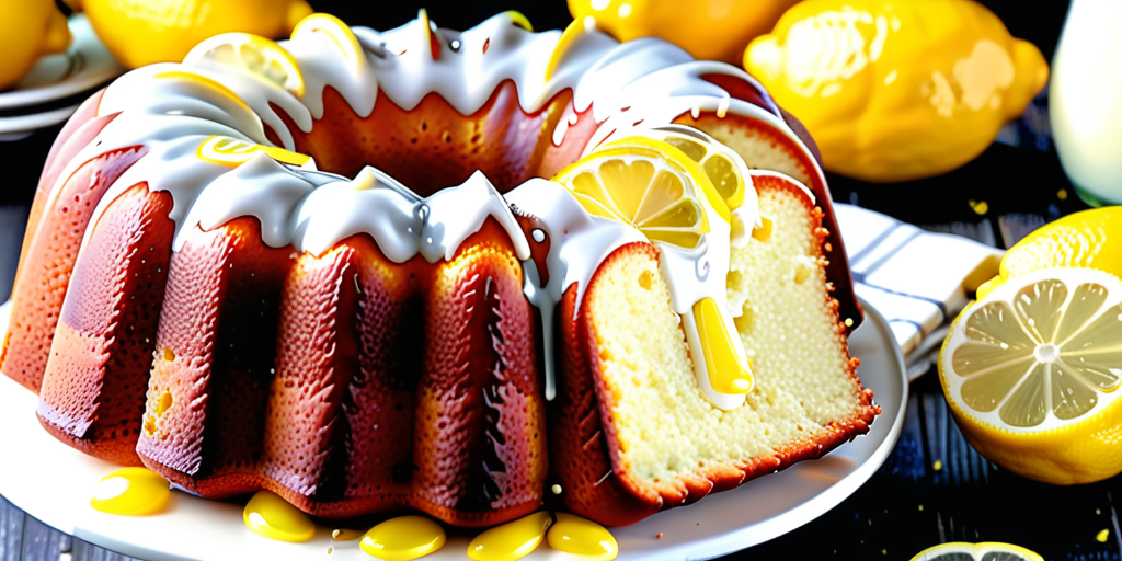 cream cheese lemon pound cake