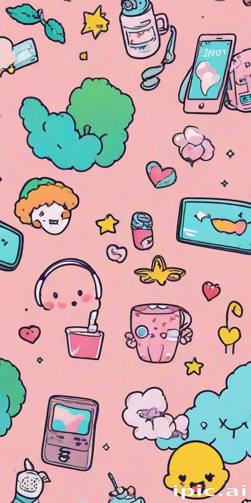 aesthetic wallpaper cartoon