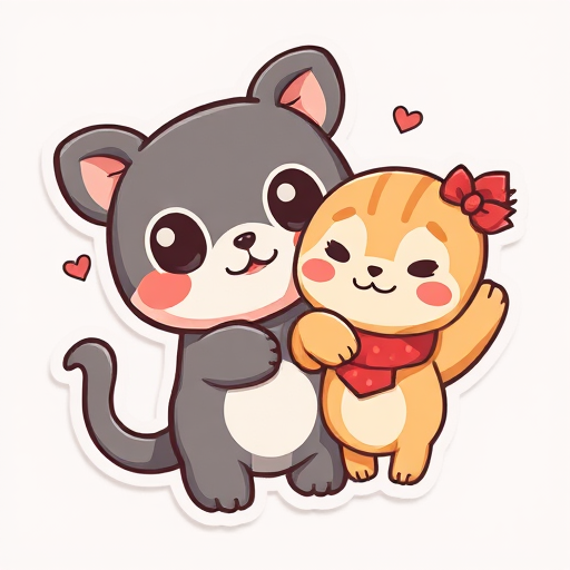 transparent cute stickers