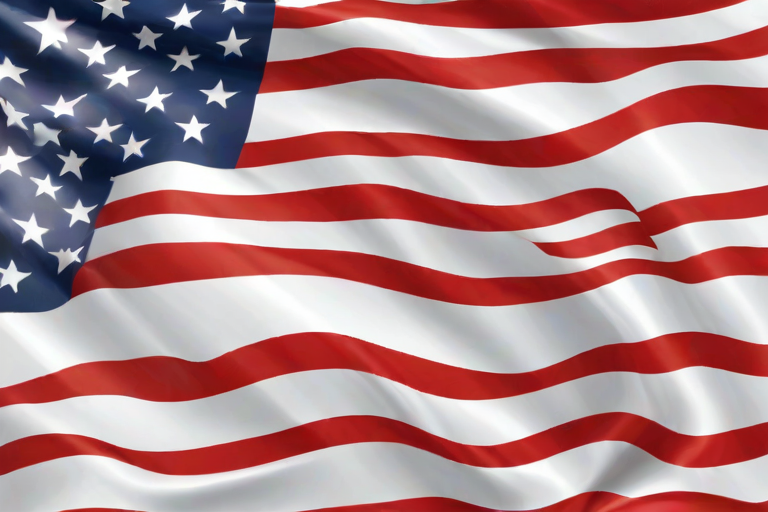 transparent american flag clipart