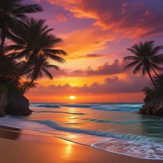 aesthetic sunset wallpapers