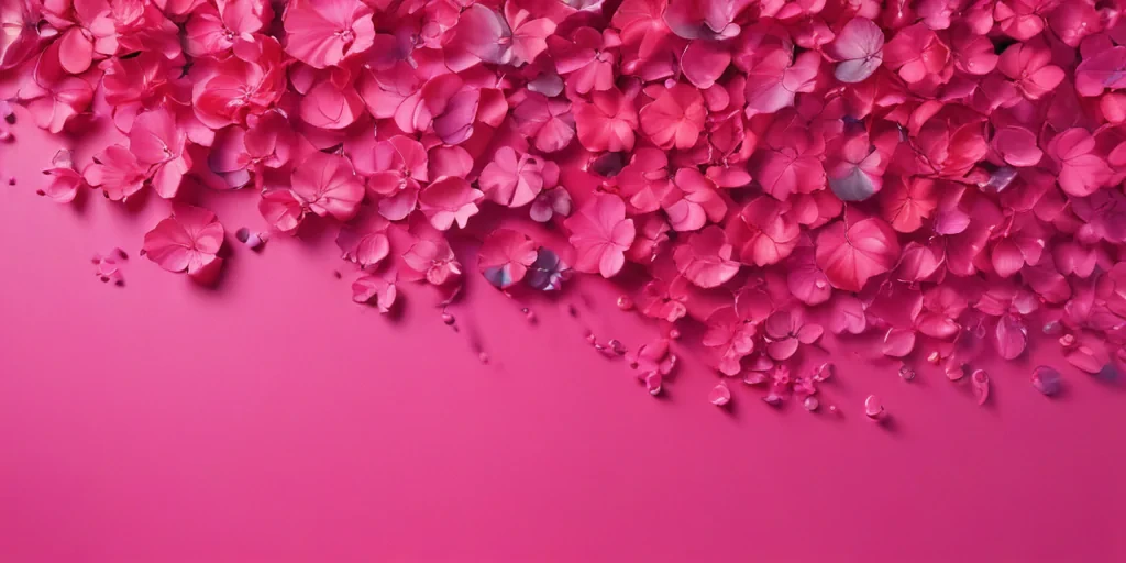 hot pink background