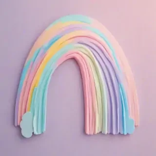pastel rainbow png