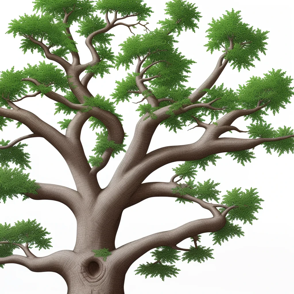 tree drawing png