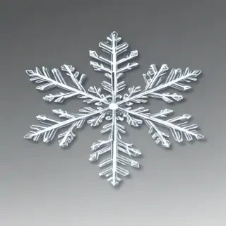 snowflake clipart transparent background