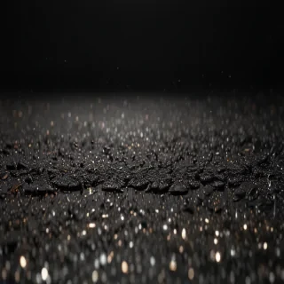 black background glitter
