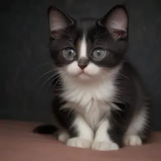 cute black cat wallpaper