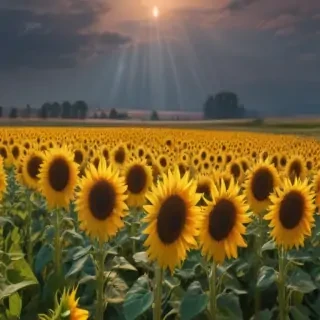 sunflowers aesthetic