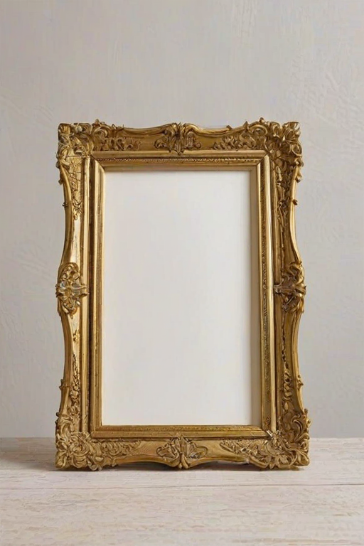 fancy gold frame