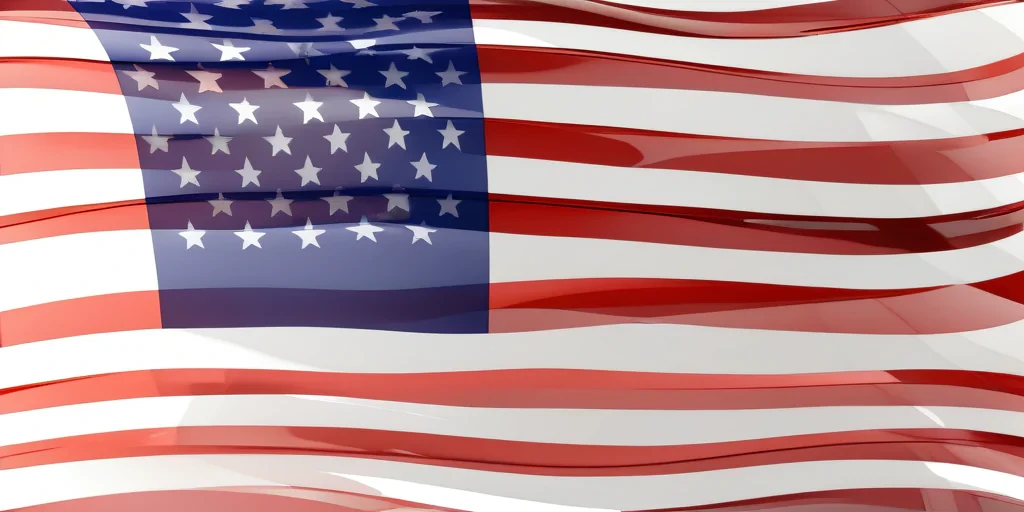 transparent usa flag