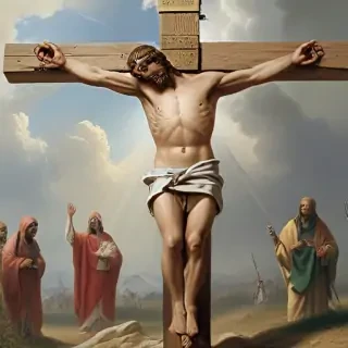jesus on the cross pictures