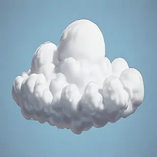 cartoon cloud drawing