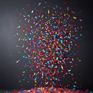 confetti background