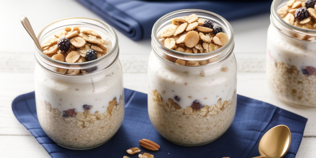 maple and brown sugar overnight oats