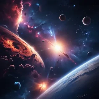 space wallpaper iphone hd